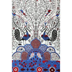 NWT Urban Outfitters Magical Thinking Peacock Garden Tapestry FESTIVAL BOHO